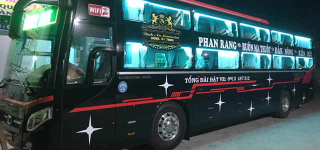 Xe Bình An Gia Lai - Ninh Thuận