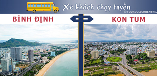 Xe khách Bình Định đi Kon Tum (Ngọc Hồi, Đăk Hà, Đăk Glei, Sa Thầy)