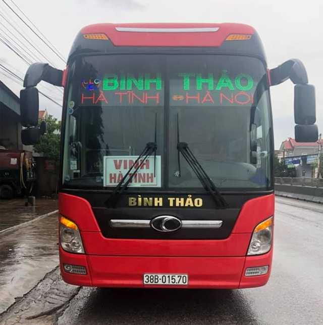 Xe Bình Thảo từ Hà Nội đi Hà Tĩnh (Đức Thọ, Hương Sơn, Kỳ Anh)