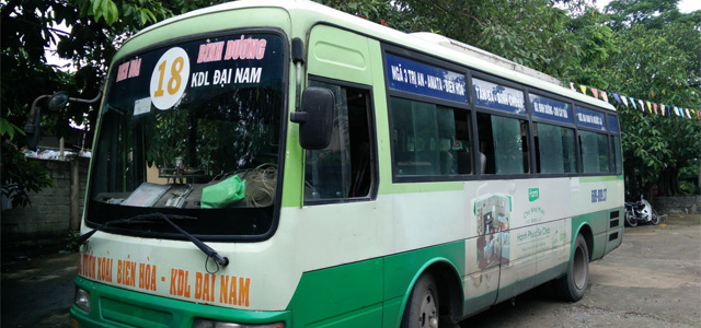 Xe Buýt - Bus 18 Bình Dương đi Biên Hòa Đồng Nai