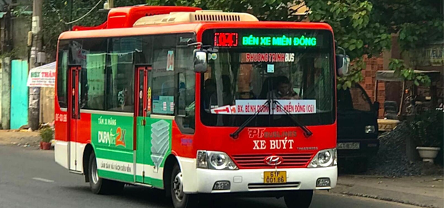 Xe buýt Phương Trinh 04 Sài Gòn Tp.HCM đi Bình Dương