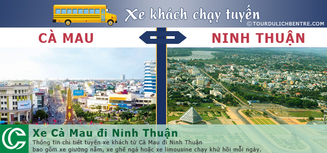 Xe Cà Mau đi Ninh Thuận 