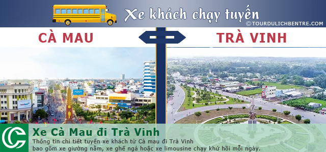 Xe Cà Mau đi Trà Vinh