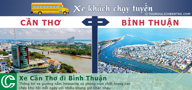 Xe khách Cần Thơ đi Bình Thuận