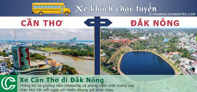 Xe Cần Thơ đi Đắk Nông