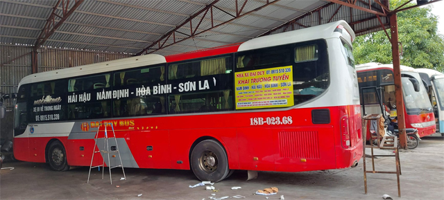 Xe Đại Duy từ Nam Định đi Sơn La (Mai Châu, Mộc Châu, Hồng Tiên)