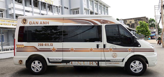 Xe Đan Anh Limousine từ Vĩnh Phúc đi Hà Nội (VP Từ Liêm, Mỹ Đình, Giáp Bát, Nội Bài)