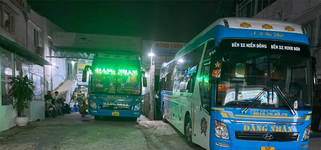 Xe Đăng Nhân từ Sài Gòn TPHCM đi Ninh Thuận (Phan Rang, Ninh Sơn)