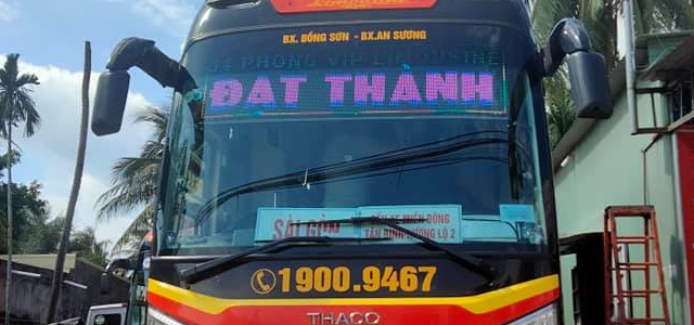 Xe Đạt Thành từ Bình Định đi Sài Gòn (bx Miền Đông, An Sương, Ngã Tư Ga, An Sương, Vĩnh Lộc, Suối Tiên)