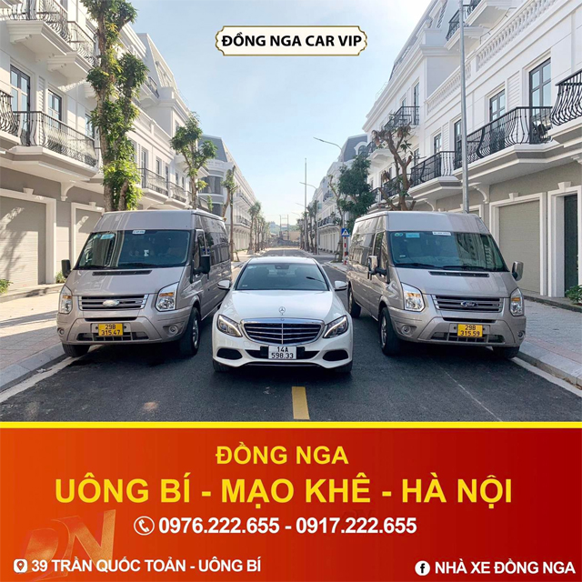 Xe Đồng Nga từ Quảng Ninh đi Hà Nội (Mỹ Đình, Giáp Bát, Gia Lâm, Yên Nghĩa, Bv nội ô, sân bay)