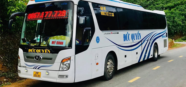Xe Đức Quyến từ Hà Nội đi Sơn La (Quỳnh Nhai, Thuận Châu, Mộc Châu)