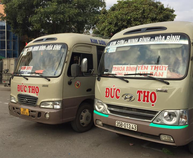 Xe Đức Thọ từ Hòa Bình đi Ninh Bình (Kim Sơn, Nho Quan)
