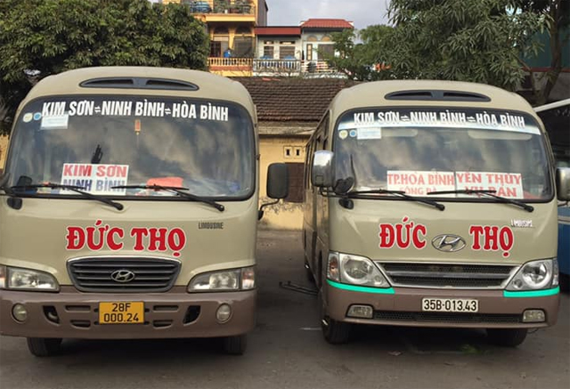 Xe Đức Thọ từ Ninh Bình đi Hòa Bình