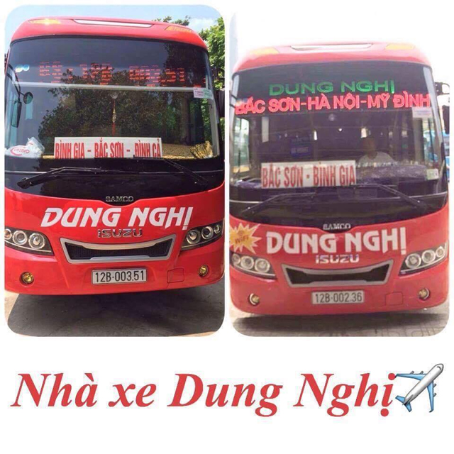 Xe Dung Nghị từ Hà Nội đi Lạng Sơn (Bình Gia, Bắc Sơn, Đình Cả) 