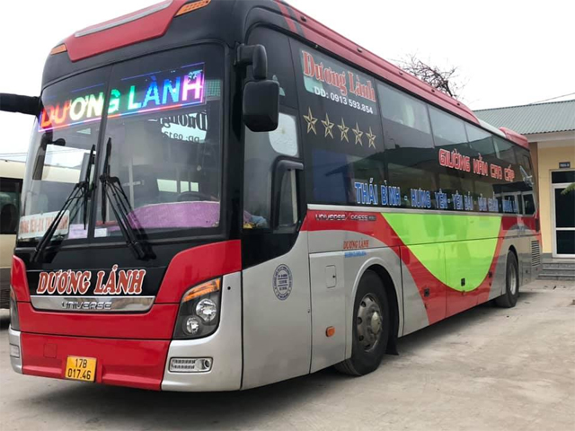 Xe Dương Lành từ Yên Bái đi Thái Bình