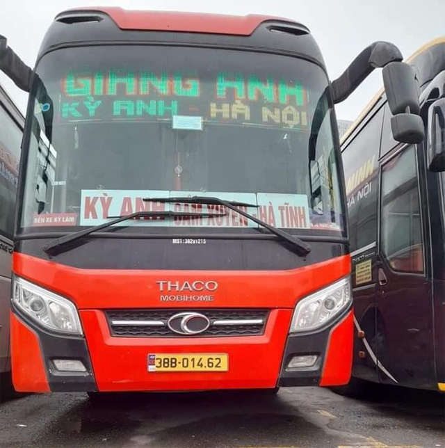Xe Giang Anh Limousine từ Hà Nội đi Hà Tĩnh (Kỳ Lâm, Kỳ Anh, Cẩm Xuyên)