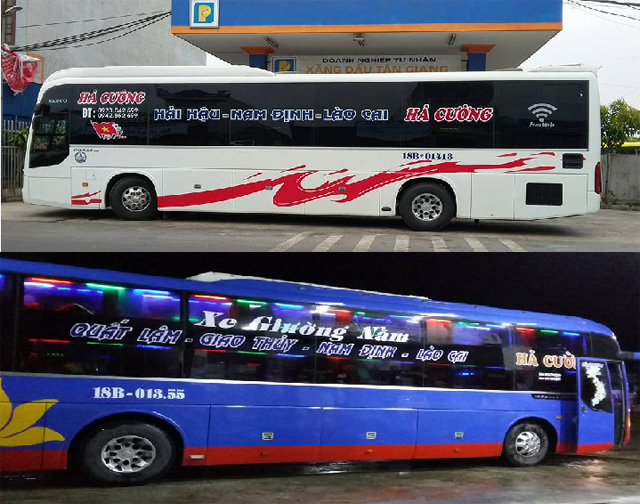 Xe Hà Cường từ Lào Cai đi Nam Định (Quất Lâm, Giao Thủy, Hải Hậu) Xe Hà Cường từ Lào Cai đi Nam Định (Quất Lâm, Giao Thủy, Hải Hậu)