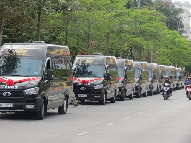 Xe Hà Hải từ Thái Bình đi Hà Nội (Gia Lâm, Ngã tư Thạch Bàn, Ngã tư Sài Đồng, Cầu vượt Vĩnh Tuy, Big C Long Biên)