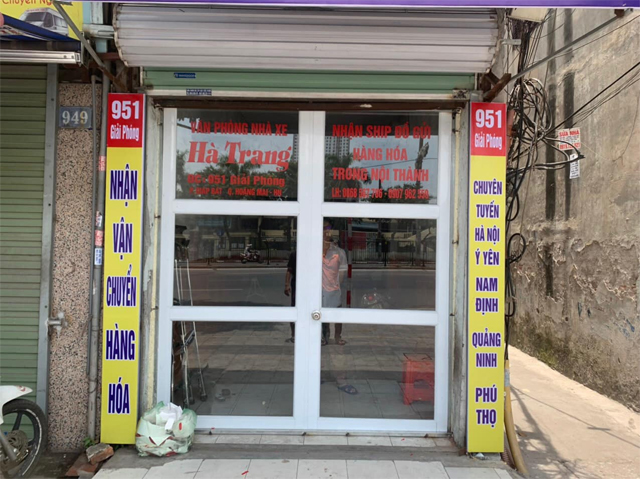 Xe Hà Trang từ Nam Định đi Hà Nội (Bệnh Viện, Đường Láng, Đường Bưởi, Cầu Giấy)