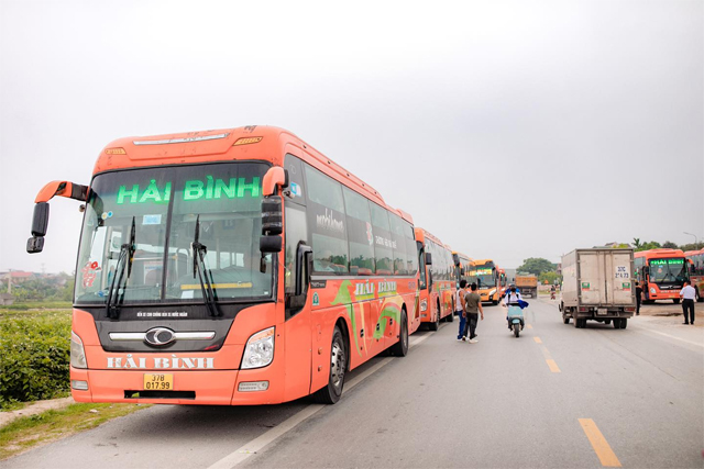Xe Hải Bình từ Hà Nội đi Nghệ An (Vinh, Con Cuông, Diễn Châu, Yên Thành, Đô Lương, Anh Sơn)