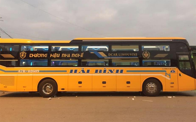 Xe Hải Bình từ Nghệ An đi Hà Nội (Hoàng Mai, Cầu Giấy)