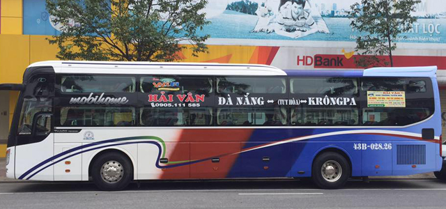 Xe Hải Vân Gia Lai đi Đà Nẵng