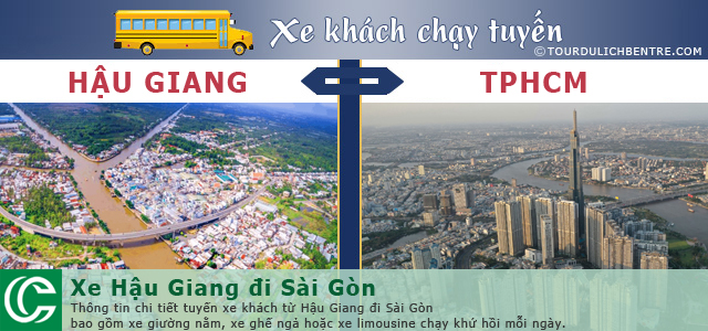 Xe Hậu Giang đi Sài Gòn