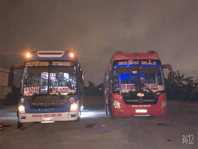 Xe Hiếu Hải từ Nghệ An đi Nam Định