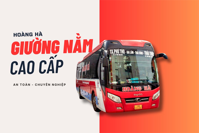 Xe Hoàng Hà từ Hòa Bình đi Việt Trì Phú Thọ