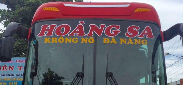 Xe Hoàng Sa Đắk Nông - Đà Nẵng