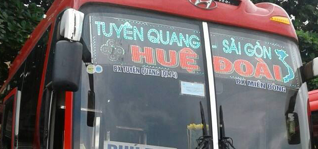 Xe Huệ Đoài Gia Lai - Tuyên Quang