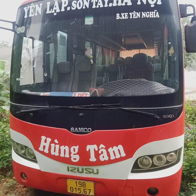 Xe Hùng Tâm từ Hà Nội đi Phú Thọ (Yên Lập, Cẩm Khê, Tam Nông, Trung Hà, Sơn Tây)