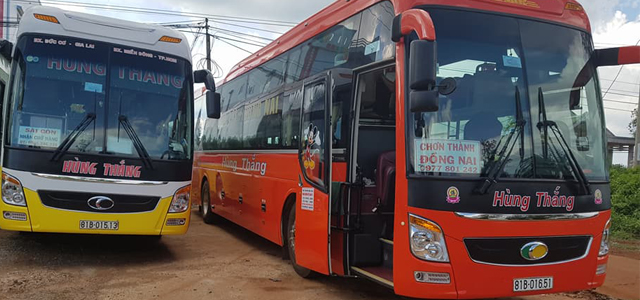 Xe Hùng Thắng Gia Lai - Phú Thọ