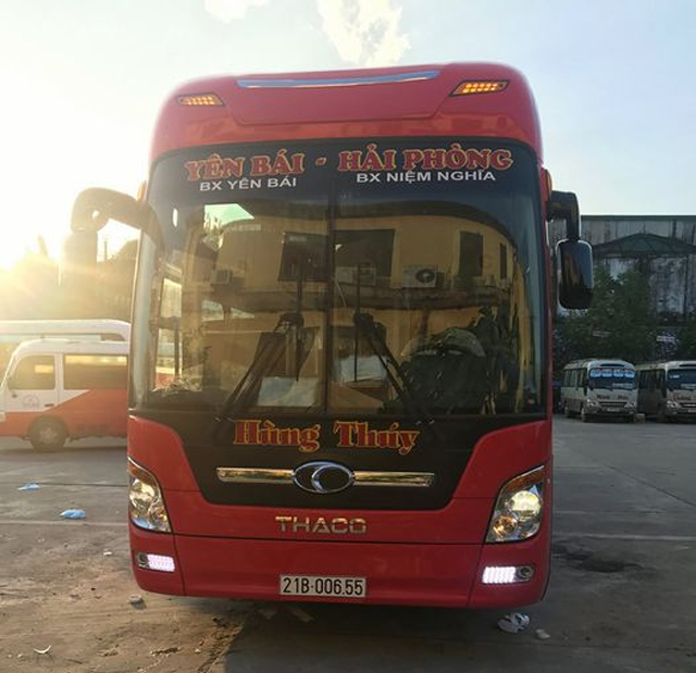 Xe Hùng Thúy từ Yên Bái đi Niệm Nghĩa Hải Phòng