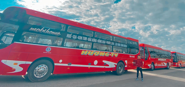 Xe Hương Ty từ Sài Gòn đi Huế