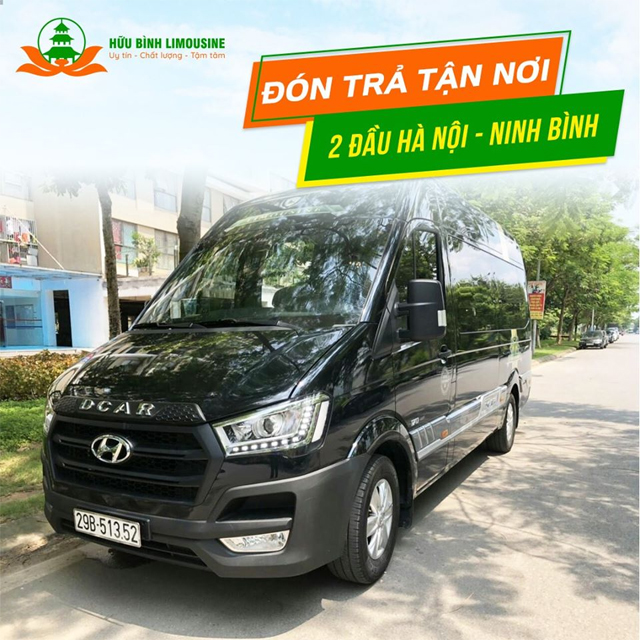 Xe Hữu Bình từ Hà Nội đi Ninh Bình (Tam Cốc, Chùa Bích Động, Tràng An, Hang Múa, La Mai, Hoa Lư, Chùa Duyên Ninh, Tam Điệp, Yên Khánh, Kim Sơn, Thung Nham, Vân Long)