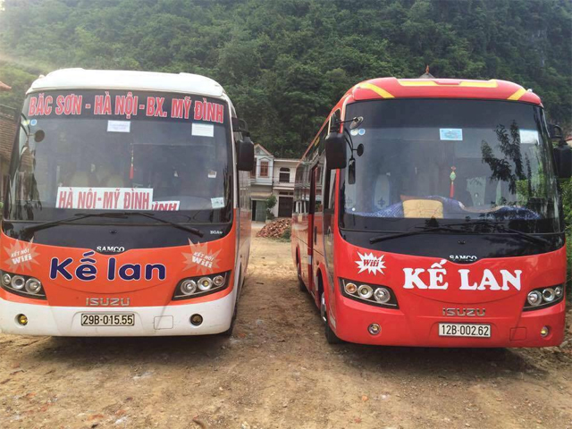 Xe Kế Lan từ Lạng Sơn đi Hà Nội (Mỹ Đình, Giáp Bát, Sân Bay Nội Bài)