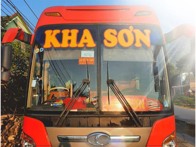 Xe Kha Sơn từ Nghệ An đi Hà Nội (Mỹ Đình, Giáp Bát, Nước Ngầm, Bắc Nam Thăng Long)