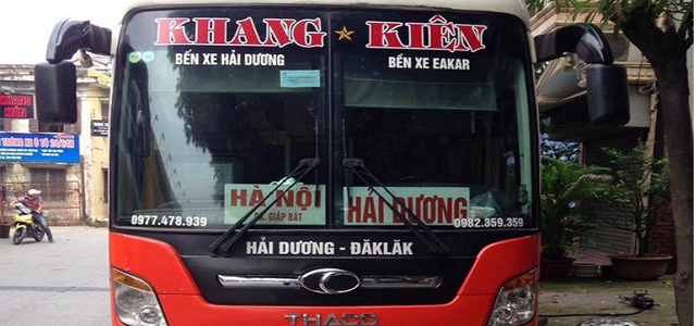 Xe Khang Kiên Đắk Lắk đi Hải Dương (Kim Môn, Cẩm Bình, Chí Linh, Tứ Kỳ)