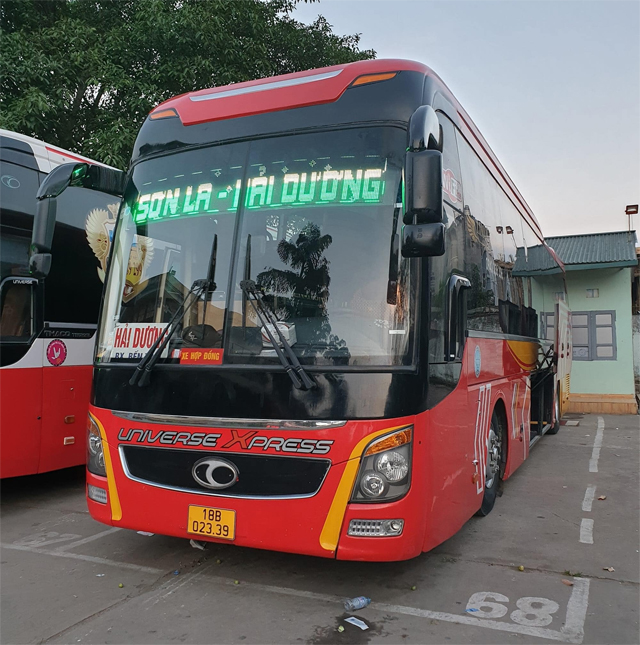 Xe Khang Kiên từ Sơn La đi Hải Dương (Gia Lộc, Tứ Kỳ, Ninh Giang, Thanh Miện, Bến Trại)