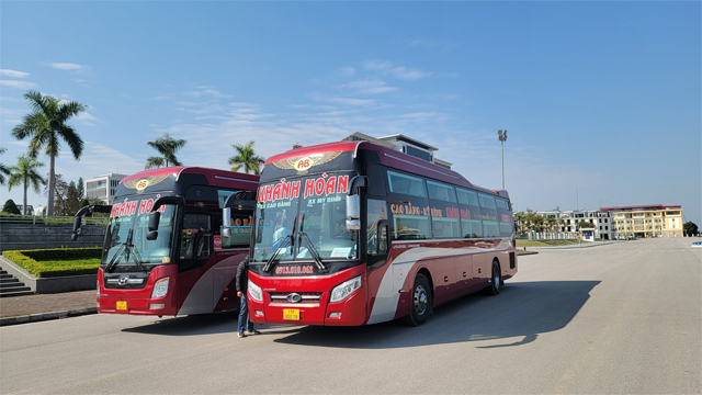 Xe Khánh Hoàn từ Cao Bằng đi Hà Nội (Mỹ Đình, Giáp Bát, Gia Lâm)
