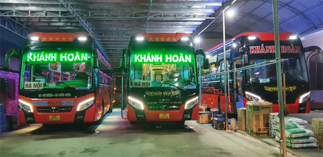 Xe Khánh Hoàn Limousine từ Hà Nội đi Đô Lương Nghệ An