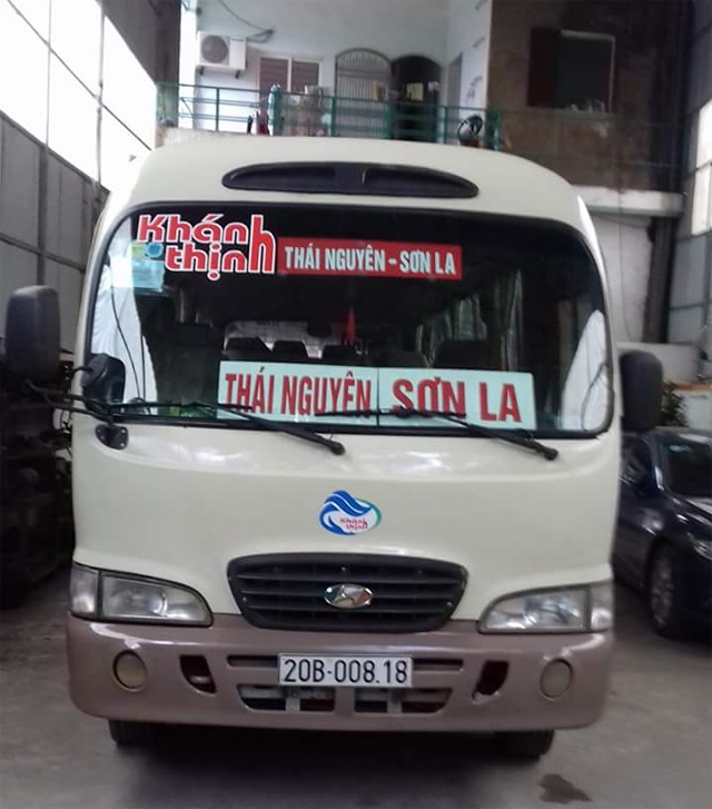 Xe Khánh Thịnh từ Thái Nguyên đi Sơn La