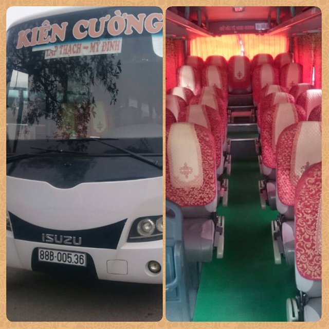 Xe Kiên Cường từ Vĩnh Phúc đi Hà Nội (Mỹ Đình, Giáp Bát, Nội Bài)