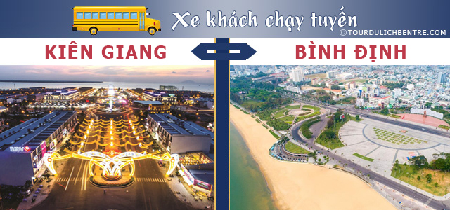 Tuyến xe khách Kiên Giang đi Quy Nhơn Bình Định