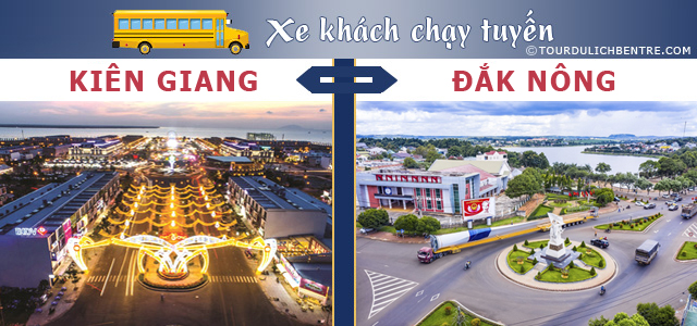 Tuyến xe khách Kiên Giang đi Đắk Nông