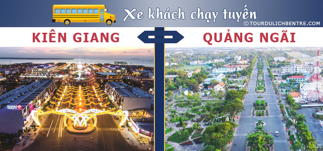 Tuyến xe khách Kiên Giang đi Quảng Ngãi