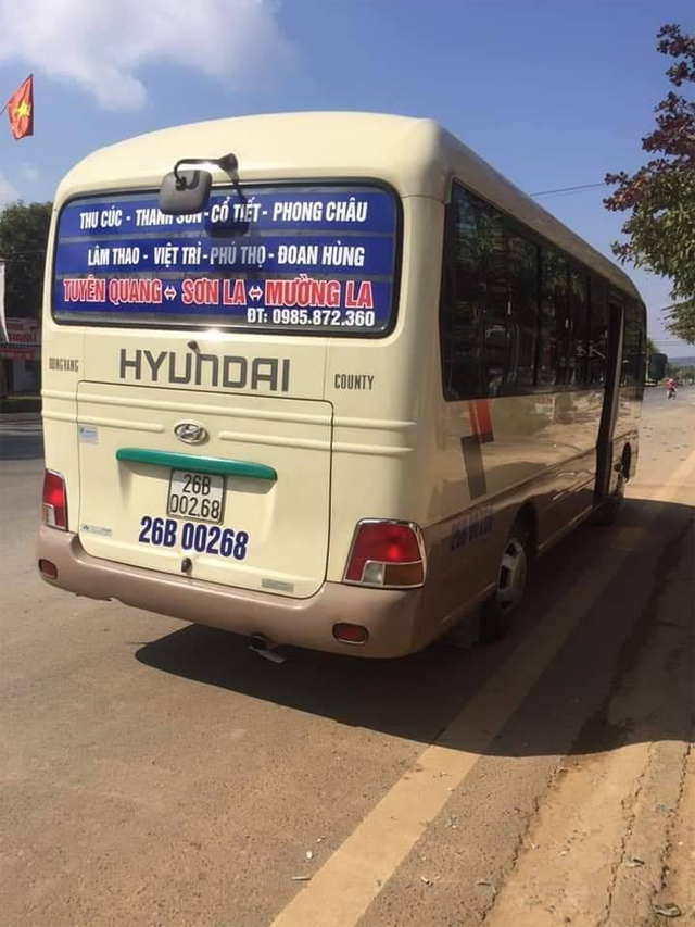 Xe Lâm Trang từ Sơn La đi Tuyên Quang