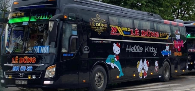 Xe Lê Dũng từ Điện Biên đi Hà Nội (Mỹ Đình, Yên Nghĩa, Giáp Bát)