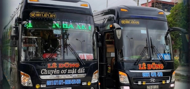 Xe Lê Dũng từ Hà Nội đi Điện Biên (Mường Lay, Tuần Giáo, Mường Ảng, Bản Phủ)